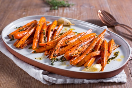 Carottes à la poêle