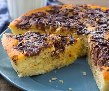 Gâteau à la ricotta et au chocolat