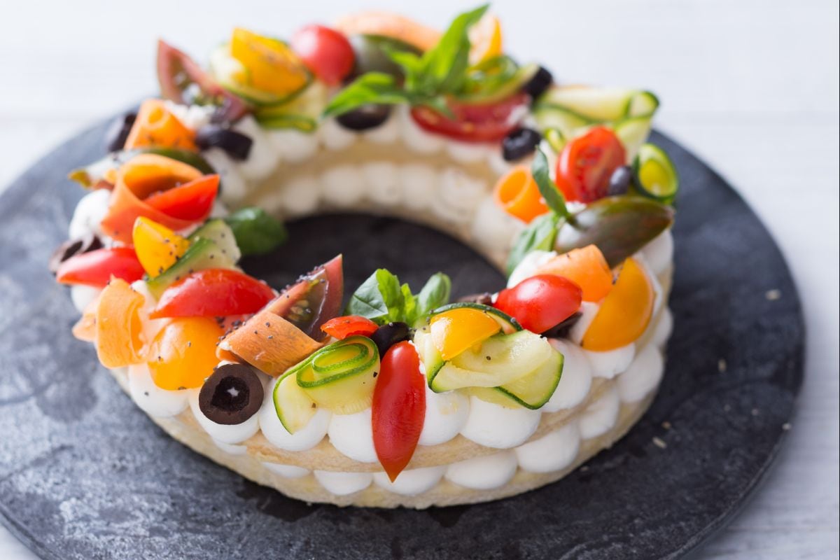 Cream tart salée