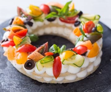 Cream tart salée