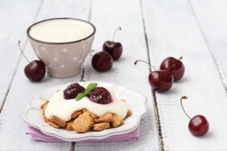 Cheesecake décomposée