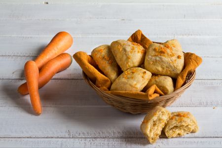 Petits pains aux carottes