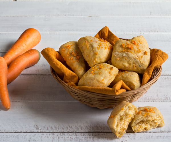 Petits pains aux carottes