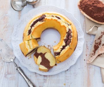 Gâteau marbré