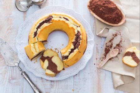 Gâteau marbré