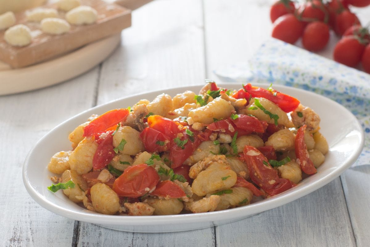 Gnocchis à la grondin perlon