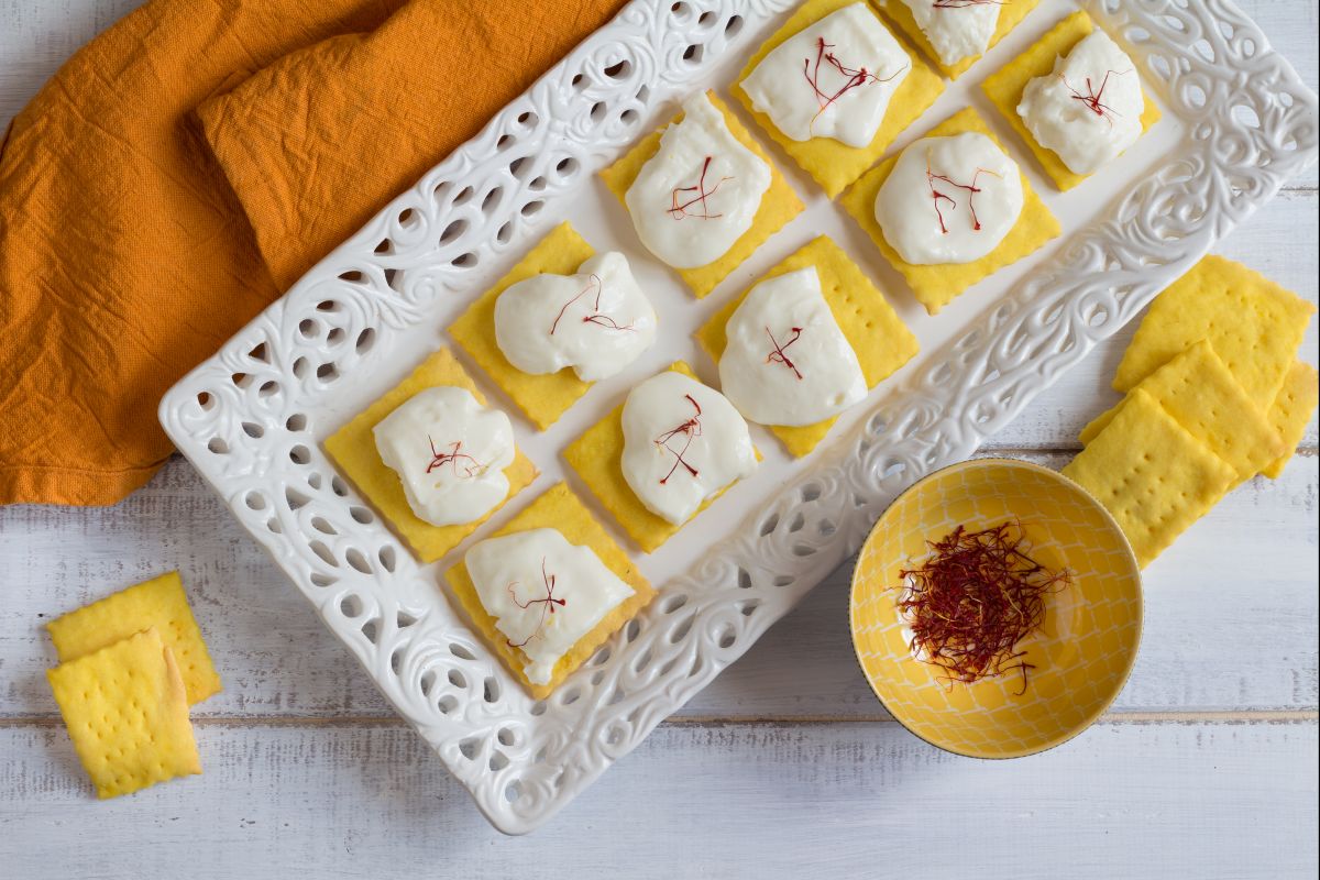 Crackers au safran