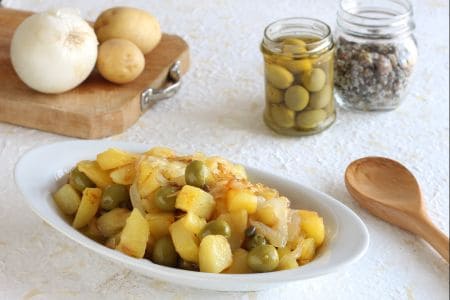 Pommes de terre apprêtées