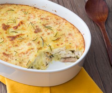 Tourte de poulet et pommes de terre