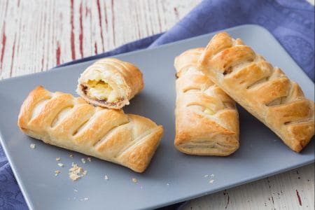 Tresses de pâte feuilletée