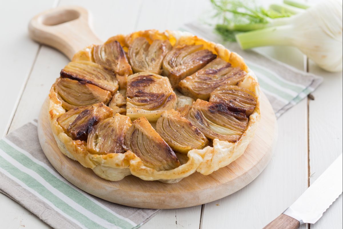Tatin aux fenouils