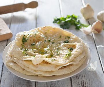 Naan à l'ail