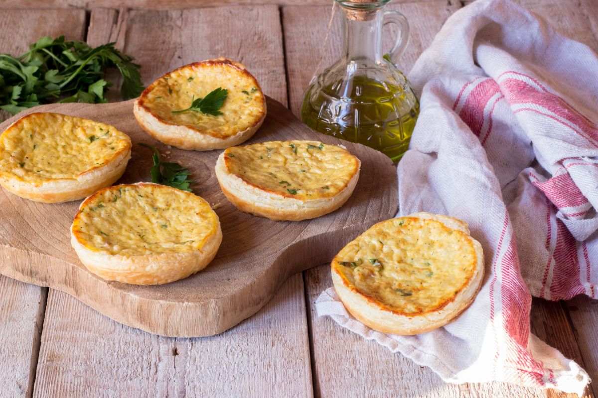 Tartelettes à la chair de crabe