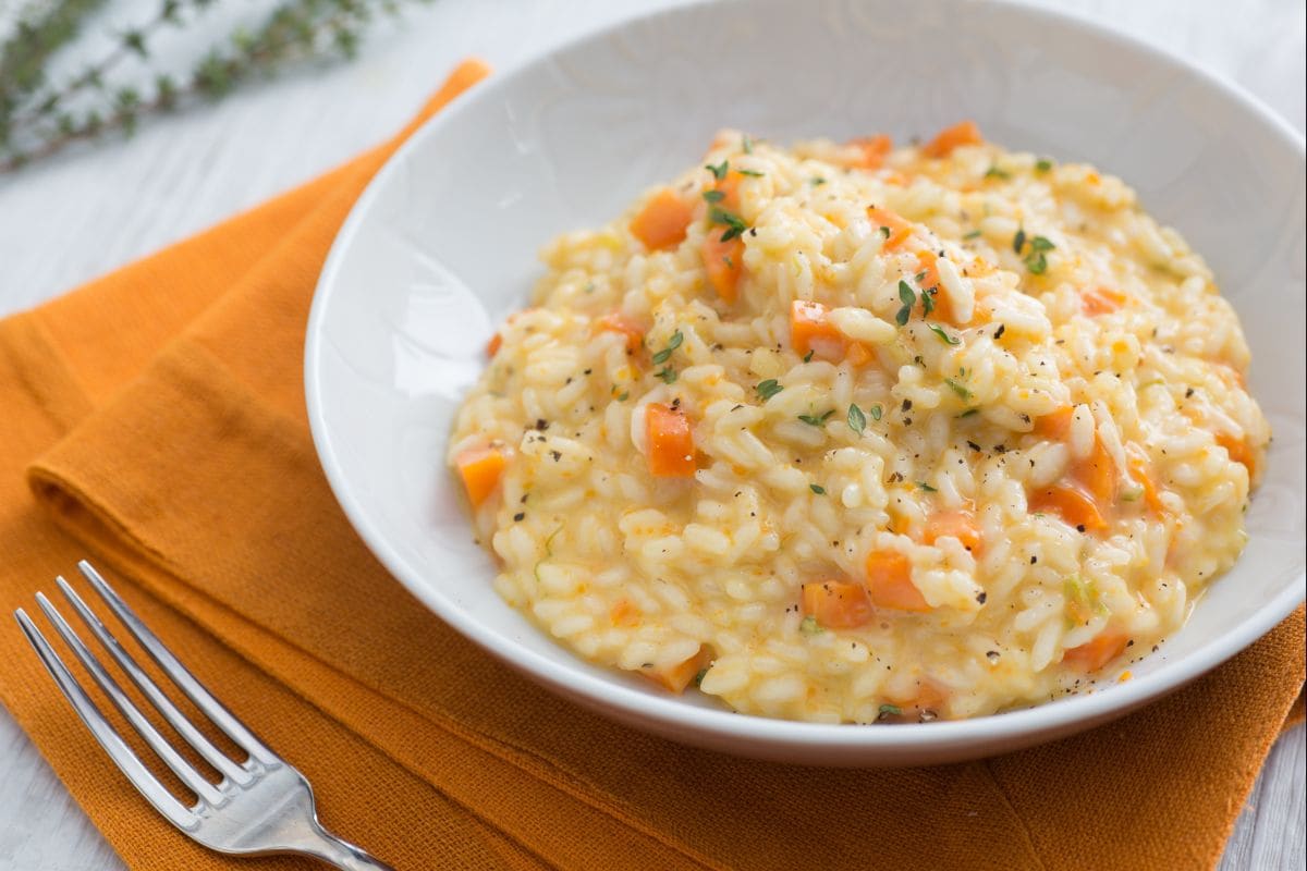 Risotto aux carottes