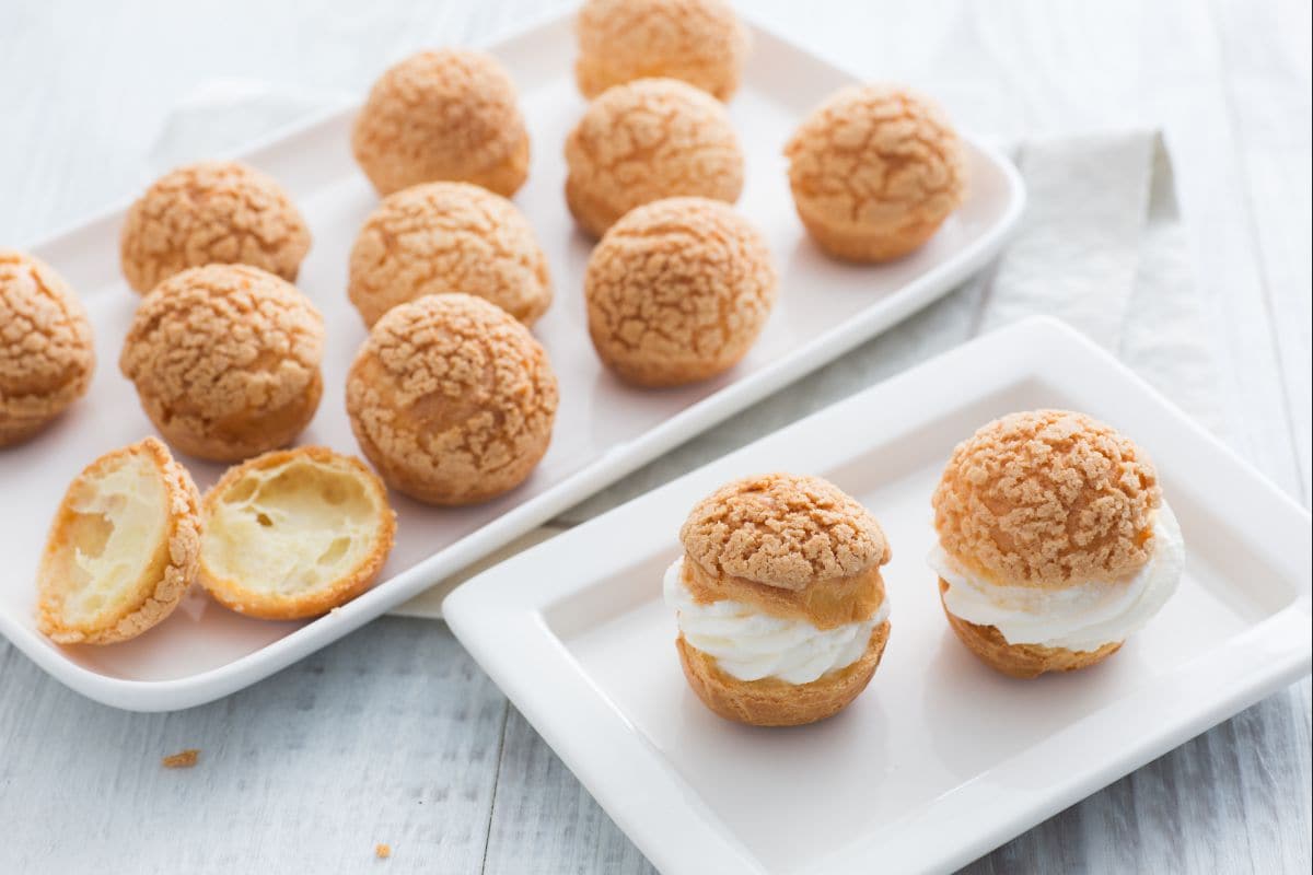 Choux craquelin