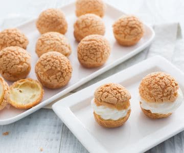 Choux craquelin