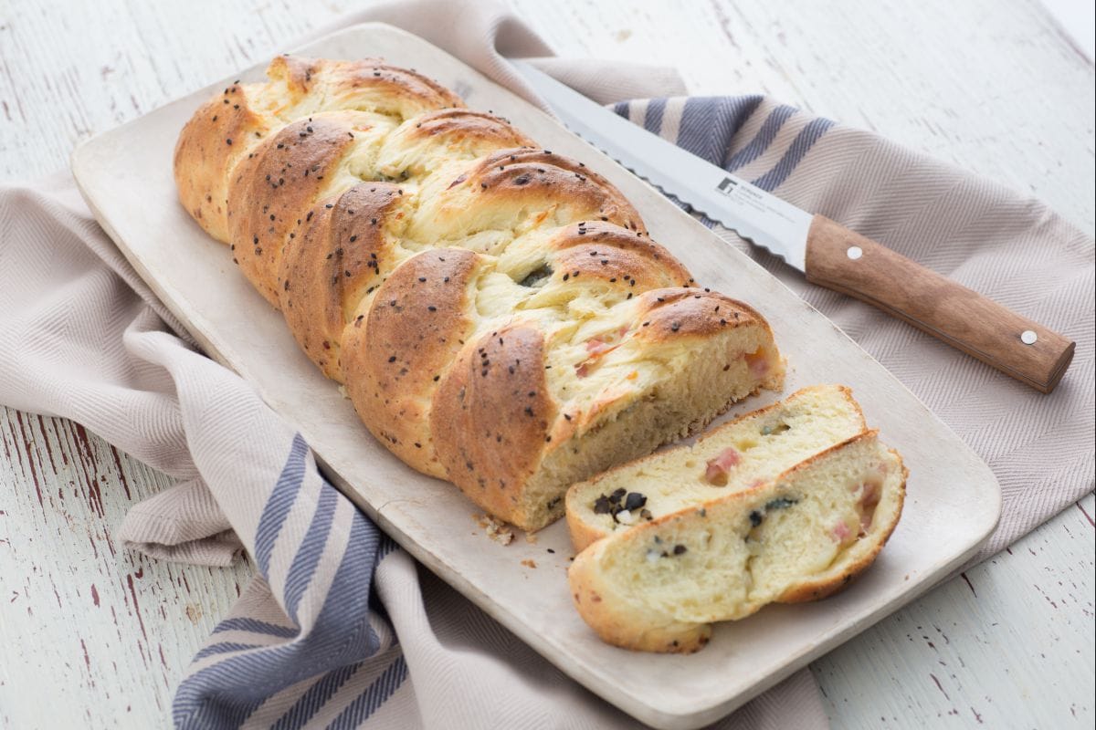 Tresse aux 4 fromages