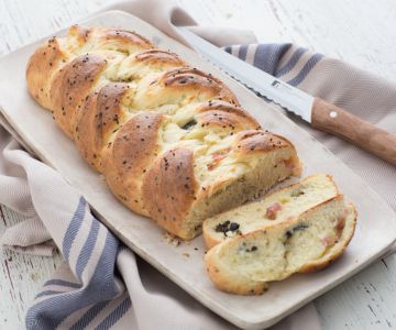 Tresse aux 4 fromages