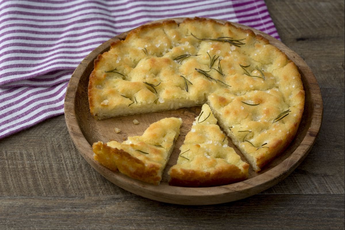 Focaccia sans gluten