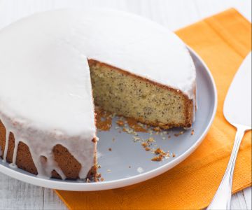 Gâteau aux agrumes et graines de pavot