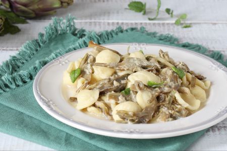 Orecchiette aux artichauts