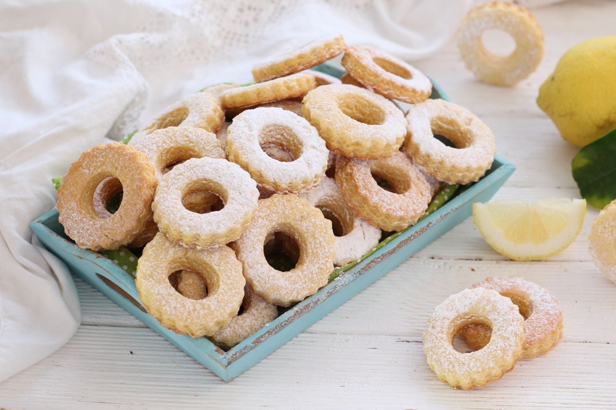 Biscuits rustiques au citron
