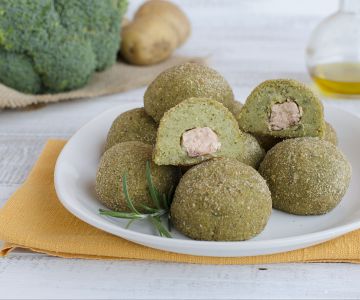 Boulettes de brocoli et saumon