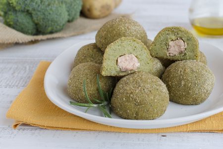 Boulettes de brocoli et saumon