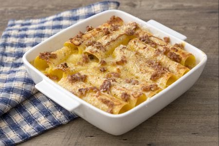 Cannelloni jaune or