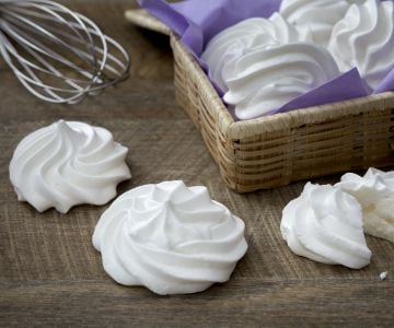 Meringues véganes