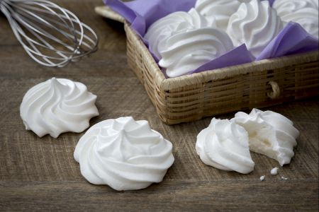 Meringues véganes