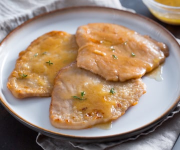 Escalopes au Marsala