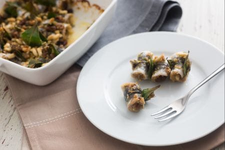Sardines à beccafico
