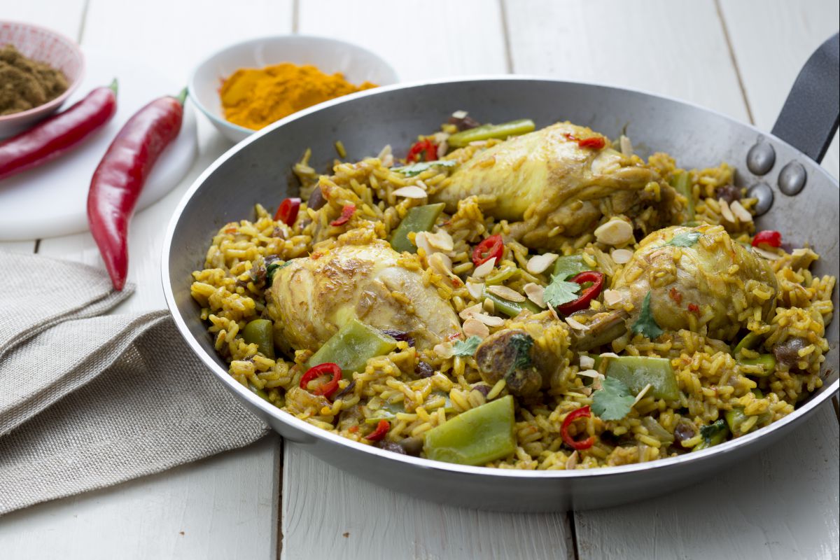 One-pot de poulet biryani