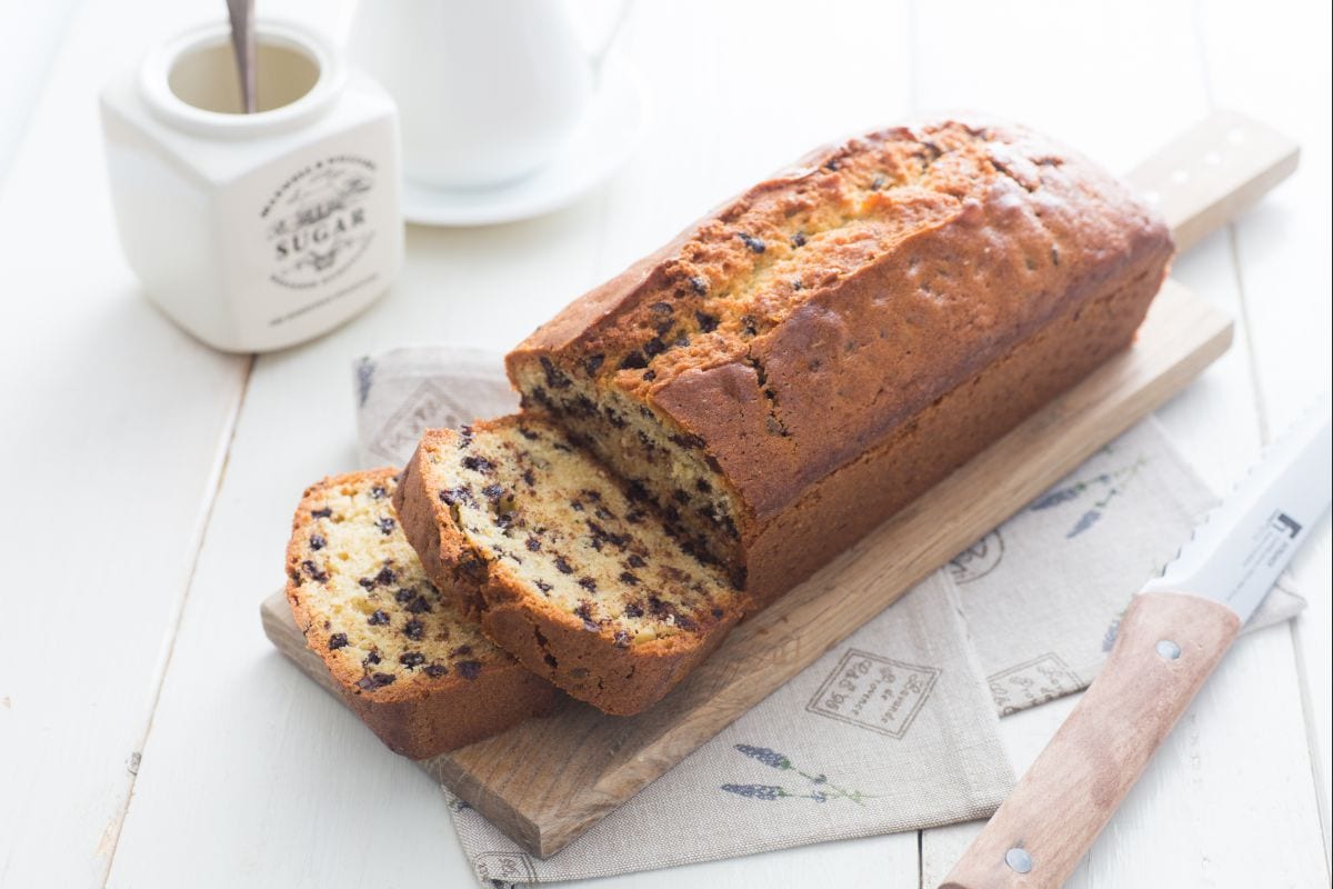 Cake aux pépites de chocolat