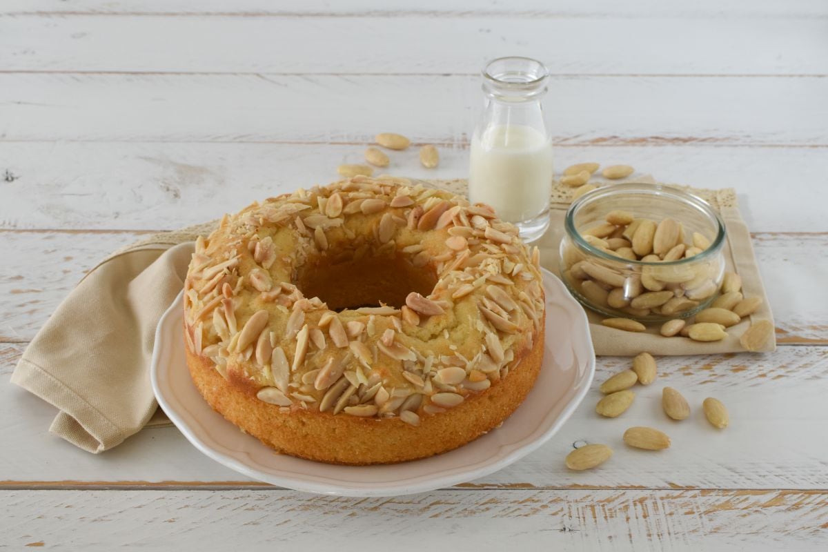 Gâteau aux amandes et mascarpone