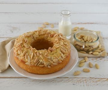 Gâteau aux amandes et mascarpone