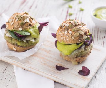 Burger de fèves