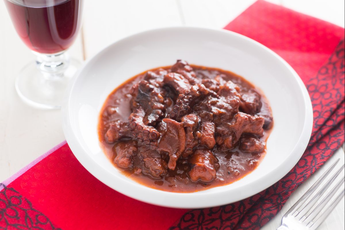 Poulpe à la grecque