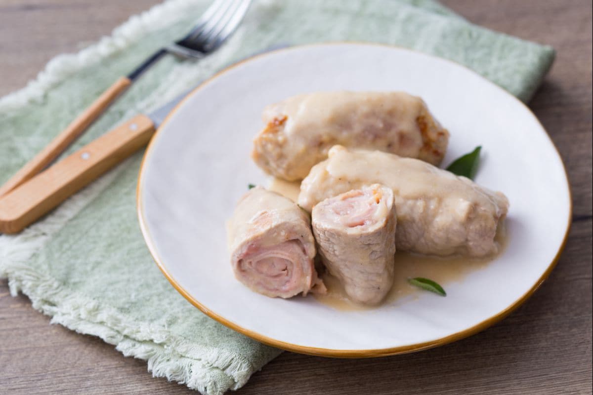 Roulades de veau au jambon et fromage