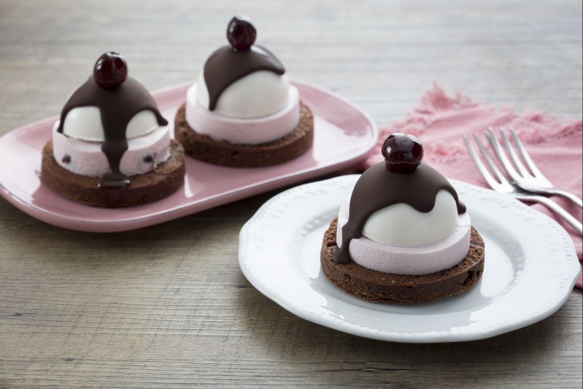 Semifreddo forêt-noire
