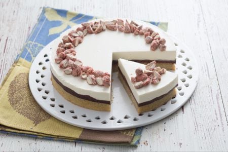 Gâteau au thé vert et chocolat