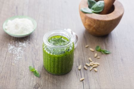Pesto sans ail