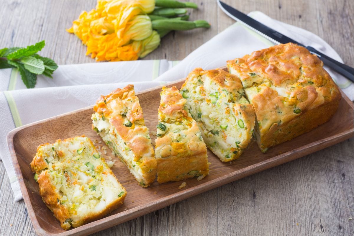 Cake aux courgettes