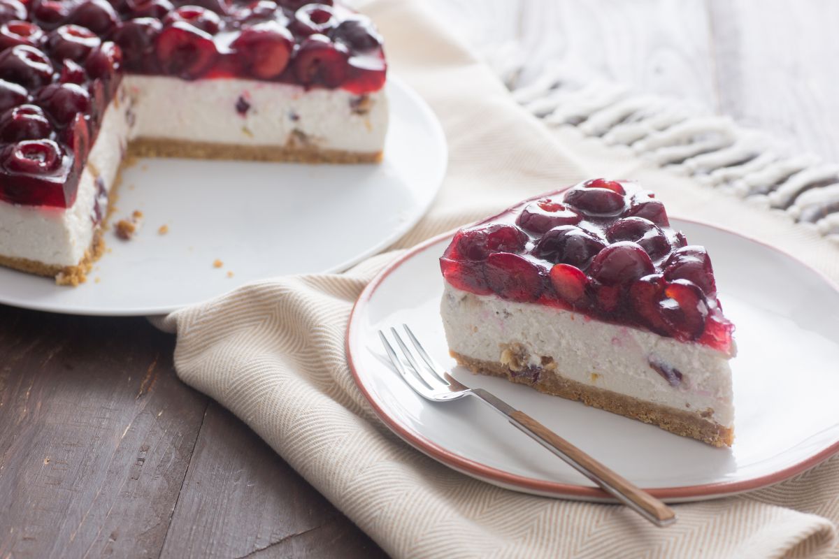 Cheesecake aux cerises