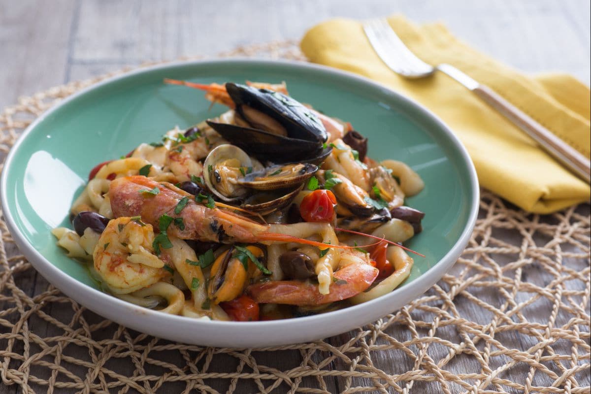 Strozzapreti aux fruits de mer