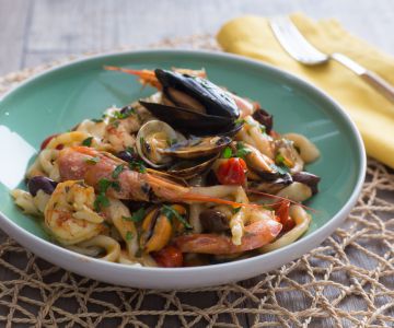 Strozzapreti aux fruits de mer