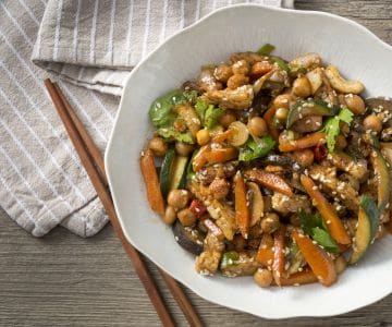 Tempeh aux légumes
