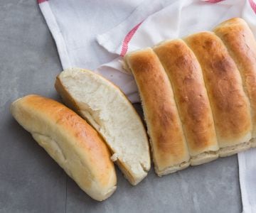 Pains à hot-dog de la Nouvelle-Angleterre