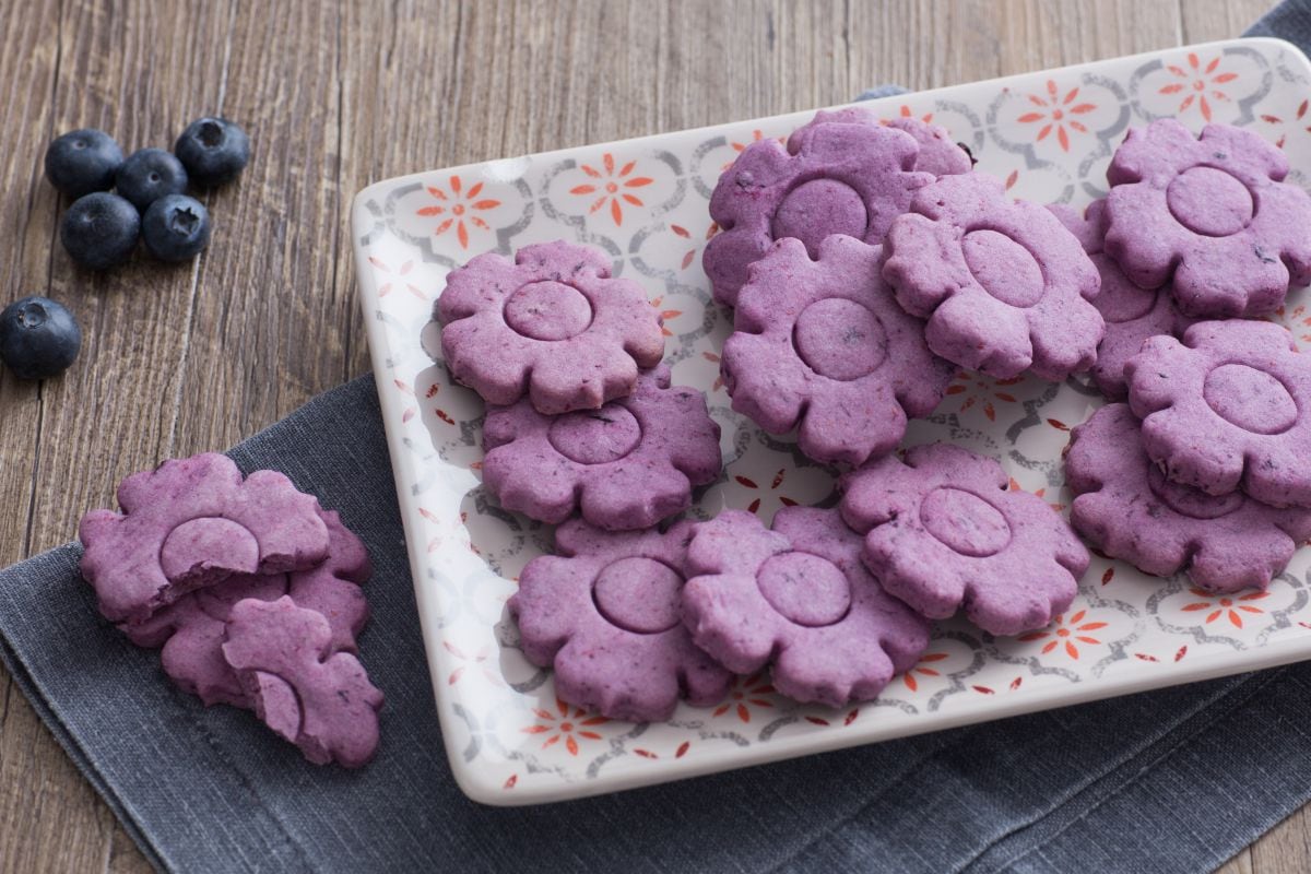 Biscuits aux myrtilles